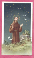 Holy Card, Santino- S. Francesco D'Assisi- Ed. FD N° 9-203- 103x 58mm - Images Religieuses