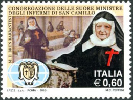 ITALIE 2010-Soeurs Servantes De San Camillo-1 V. - 2001-10: Mint/hinged