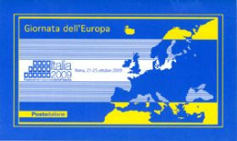 ITALIE 2009-Journée De L'Europe-carnet-1 CA - Markenheftchen