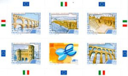 ITALIE 2009-Journée De L'Europe-adhésifs-5 V. - 2001-10: Ungebraucht