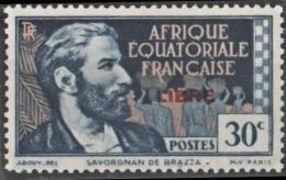 Afrique Equatoriale Française AEF A.E.F. - N° YT 129 Neuf ** Luxe - Unused Stamps