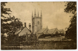 MERE : THE CHURCH AND DEANERY, APPLIN / POSTMARK / BRIDGNORTH, SALOP STREET (JEFFRIES, TREVOR) - Altri & Non Classificati