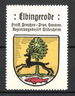 Reklamemarke Elbingerode, Wappen Des Ortes  - Erinnofilie