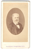 Photo Penabert, Paris, Portrait De Bürgerlicher Herr Avec Vollbart  - Anonyme Personen