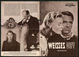 Filmprogramm IFB Nr. 1103, Weisses Gift, Cary Grant, Ingrid Bergman, Regie: Alfred Hitchcock  - Magazines