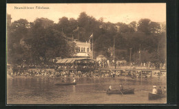 AK Hamburg, Gasthaus Neumühlener Fährhaus Und Boote  - Altona