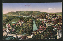 AK Tübingen, Teilansicht  - Tübingen