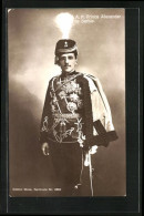 AK A. R. Prince Alexander De Serbie, Prinz Von Serbien  - Königshäuser