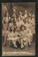 AK Walford`s Welsh Maids, Tour 1915 /16  - Music And Musicians