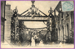 CPA 61 MOULINS-La-MARCHE Orne - Fête De L'Inauguration De L'éclairage électrique, Août 1906 ° F. Pousset édit. - Moulins La Marche
