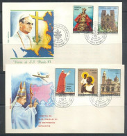 Vatican 1970, Pope Voyage To Australia & Phillipines, FDC - Other & Unclassified