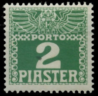 ÖSTERREICH LEVANTE PORTOMARKEN Nr 10yb Postfrisch X73A9EA - Eastern Austria