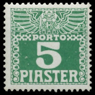 ÖSTERREICH LEVANTE PORTOMARKEN Nr 11xa Postfrisch X73AA16 - Oostenrijkse Levant