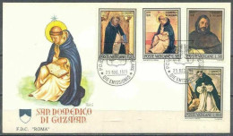 Vatican 1971, San Domenico Di Guzman, FDC - Other & Unclassified