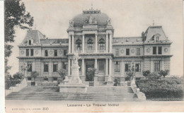 LAUSANNE - TRIBUNAL - Lausanne