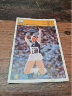 Svijet Sporta Card - Athletics, Long Jump (Lutz Dombrowski)   382 - Atletismo