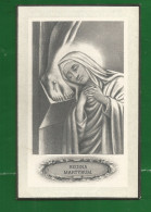 Image Religieuse Regina Martyrum "priez Pour Le Repos De L'âme" De André Licoppe Décéé à Ixelles Le 20-10-1957 - Devotion Images