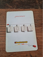 Old Pocket Calendar - Lotery, Croatia - Kleinformat : 2001-...