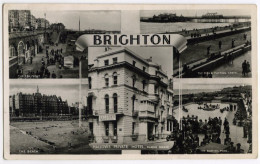 BRIGHTON : HALLOWS PRIVATE HOTEL, MARINE PARADE (MULTIVIEW) - Brighton