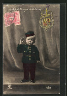 Cartolina SAR El Principe De Asturias, Prinz Von Asturien  - Familles Royales