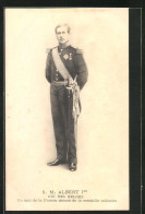 AK S.M. Albert I. Roi Des Belges, König Albert Von Belgien  - Familles Royales