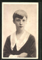 AK H.M. Leopold III. At The Age Of 12, Der Zwölfjährige Leopold III. Von Belgien  - Familles Royales
