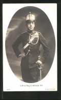 Postal S. M. El Rey D. Alfonso XIII. Von Spanien  - Familles Royales