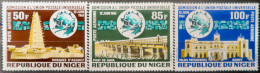 LP3844/2282 - NIGER - 1963 - POSTE AERIENNE - SERIE COMPLETE - N°23 à 25 NEUFS* - Níger (1960-...)