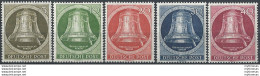 1952 Berlino Campana Della Libertà 5v. MNH Unif. N. 68/72 - Andere & Zonder Classificatie