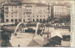 Aq283 Cartolina Fiume Inaugurazione Del Nuovo Ponte Di Confine Sull'eneo Croazia - Other & Unclassified