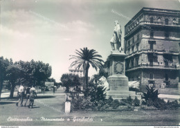 V97 Cartolina Civitavecchia Monumento A Garibaldi Provincia Di Roma - Altri & Non Classificati