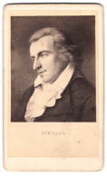 Fotografie Friedrich Schiller Im Portrait  - Beroemde Personen