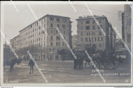 Az226 Cartolina  Fotografica Genova Citta' Piazza Galeazzo Alessi Liguria Bella! - Genova (Genoa)