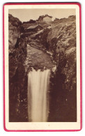 Fotografie Robert Dahllöf, Göteborg, Ansicht Trollhättan, Polhems Sluss Wasserfall  - Places