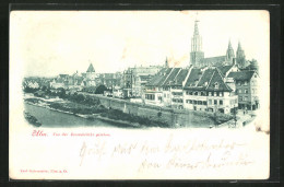 AK Ulm, Stadt Von Der Donaubrücke Gesehen  - Ulm