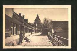 AK Ulm, Seelengraben-Strasse Mit Seelturm  - Ulm