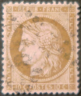 X1212 - FRANCE - CERES N°58 - LUXE - GC 549 : BOULOGNE-SUR-MER (Pas De Calais) - TRES BON CENTRAGE - 1871-1875 Cérès