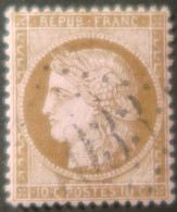 X1213 - FRANCE - CERES N°58 - LUXE - GC 1033 : CIREY-SUR-VEZOUZE (Meurthe) - BON CENTRAGE - 1871-1875 Ceres