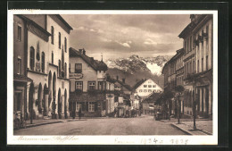 AK Murnau Am Staffelsee, Strassenpartie Mit Gasthaus  - Otros & Sin Clasificación