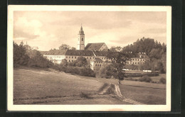 AK Dietramszell, Kloster U. Höhere Mädchenschule, Ostfront  - Autres & Non Classés