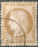 X1218 - FRANCE - CERES N°58 - CàD De MARS 1886 - 1871-1875 Ceres