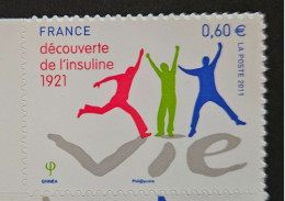 France 2011 Autoadhésif N°635 DECOUVERTE DE L'INSULINE - Unused Stamps