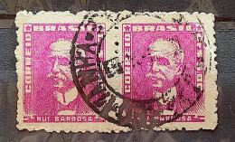 Brazil Regular Stamp RHM 507 Great-granddaughter Rui Barbosa 1961 Double Circulated 3 - Used Stamps