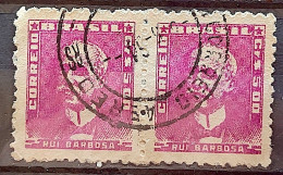 Brazil Regular Stamp RHM 507 Great-granddaughter Rui Barbosa 1961 Double Circulated 1 - Usados