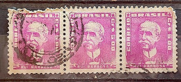 Brazil Regular Stamp RHM 502 Great-granddaughter Rui Barbosa 1956 Circulated 13 Terno - Usati