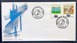 Brazil Envelope FDC 670 1 96 Visual Arts Alfredo Volpi Guignard CBC SP 1 - FDC