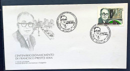 Brazil Envelope FDC 668 1 96 Francisco Prestes Maia CBC SP 1 - FDC