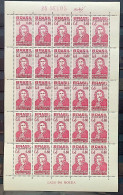 C 351 Brazil Stamp Nisia Floresta Woman Education Law 1954 Sheet - Nuevos