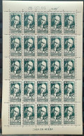 C 350 Brazil Stamp World Medical Congress Of Homeopathy Health Hahnemann 1954 Sheet - Nuevos