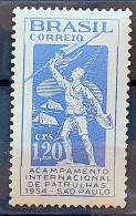 C 342 Brazil Stamp International Patrol Camp Sao Paulo Scouting 1954 - Ungebraucht